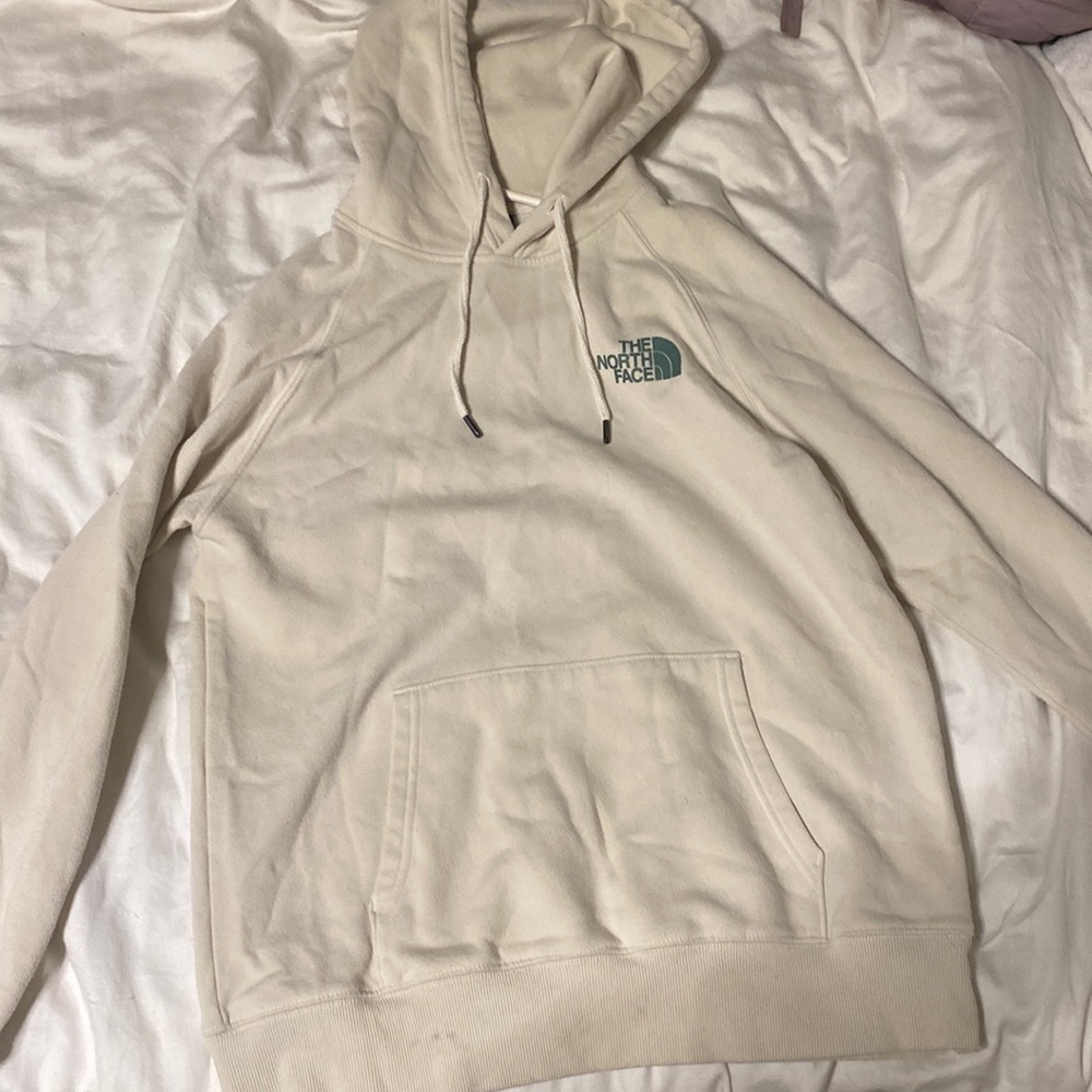 Tan north face hoodie!